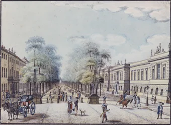 Die Linde mit der Akademie, Berlin